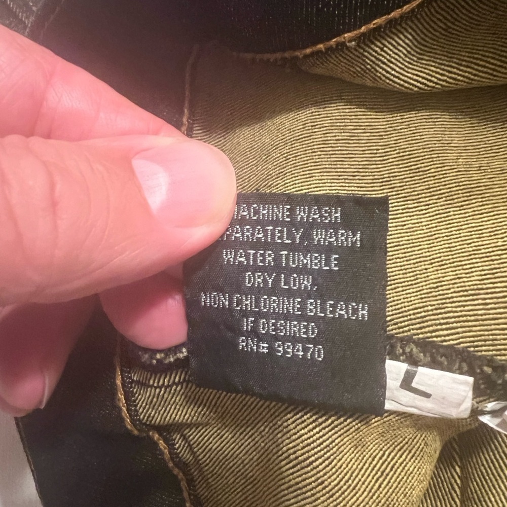 Y2K Crest Black Jean Jacket Classic Denim Style (D4) - Picture 12 of 12